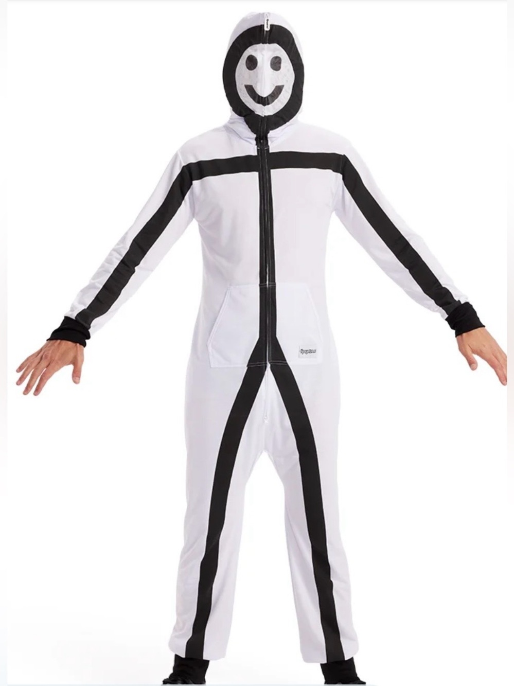 Tipsy Elves Men’s Stickman Onesie Costume NWT Sz M $79.95
